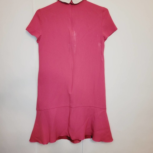 RED Valentino Pink Dress with White Collar - Picture 6 of 7